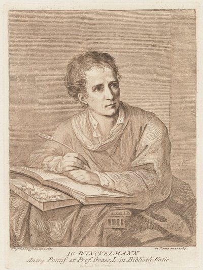 Johann Winckelmann alkotó: Angelica Kauffmann