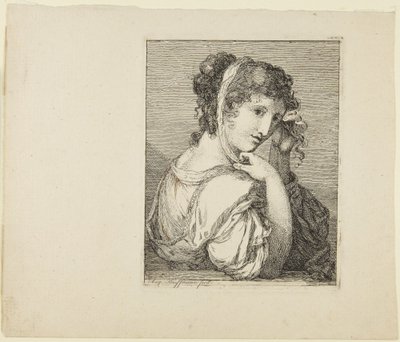 Egy lány portréja alkotó: Angelica Kauffmann
