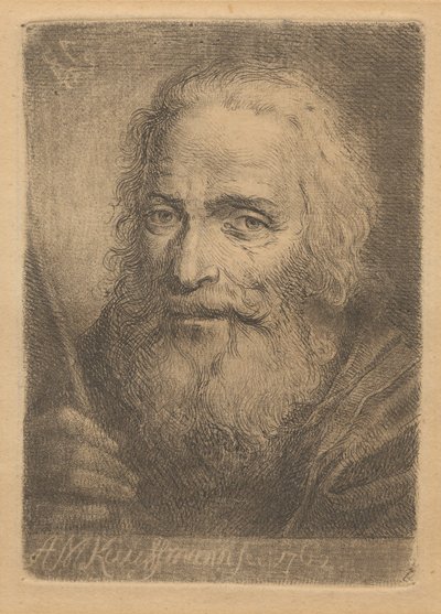 Egy öregember portréja alkotó: Angelica Kauffmann