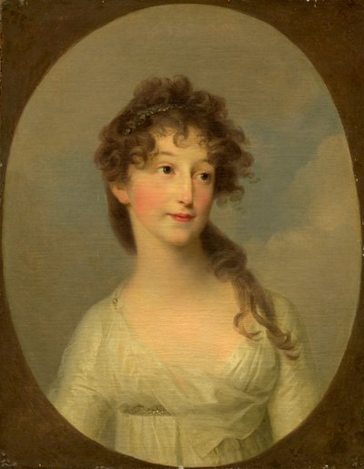 Esetleg Krasinska Franciska, Kurland hercegnője alkotó: Angelica Kauffmann