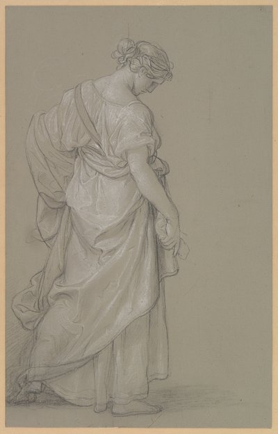 Álló nő tanulmánya alkotó: Angelica Kauffmann