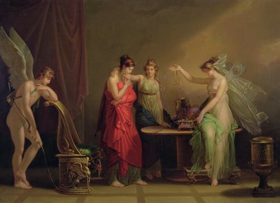 Ámor és psziché legendája alkotó: Angelica Kauffmann