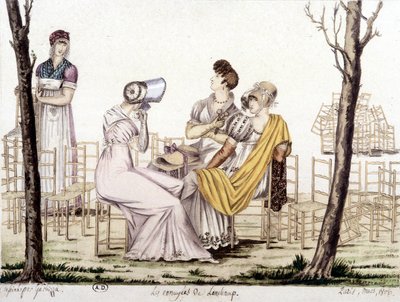 Lonchamp unatkozása, 1806. március. Garbizza rajza. alkotó: Angelo (after) Garbizza