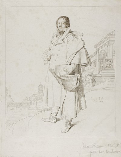 Charles Francois Mallet, 1809 körül alkotó: Angelo Boucheron