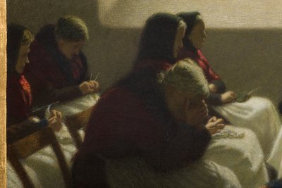 Üres szék, 1903 alkotó: Angelo Morbelli