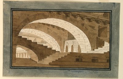 Színpadtervezés, Palota pincéjének belseje alkotó: Angelo Toselli