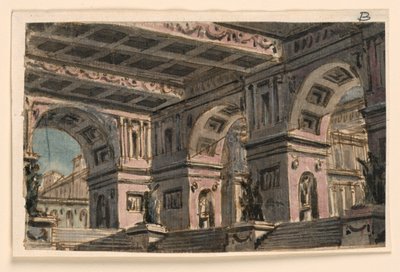 Színpadtervezés, Palotaátrium alkotó: Angelo Toselli
