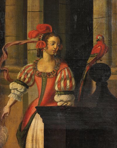 Négyszeres kétoldalas képernyő, 1700 körül alkotó: Anglo Flemish School