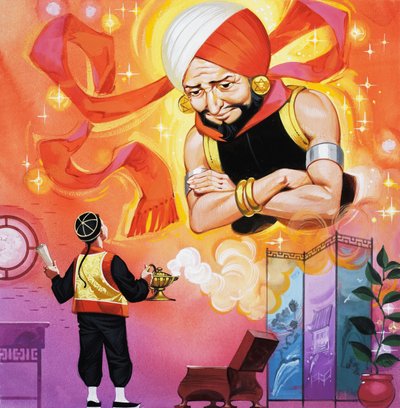 Aladdin és a csodálatos lámpa alkotó: Angus McBride