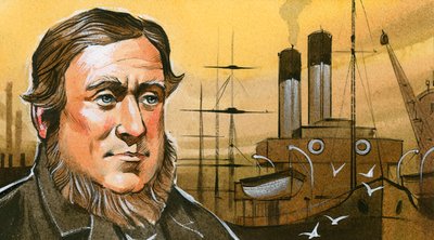 David Davies, aki a barry-i dokkokat tervezte. alkotó: Angus McBride