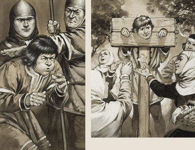 Ez a törvény (gouache, papír) alkotó: Angus McBride