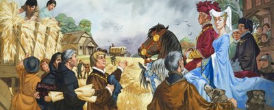 Háziúr és bérlő (gouache, papír) alkotó: Angus McBride