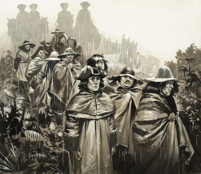Férfiak az esőben alkotó: Angus McBride