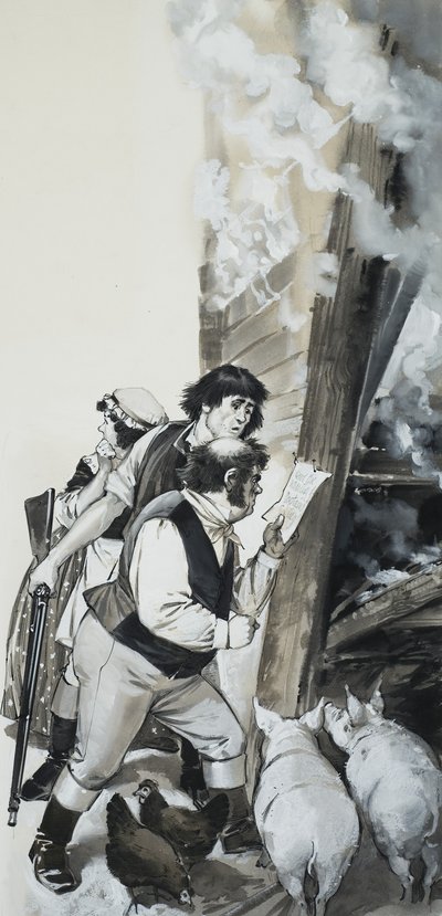 Férfiak disznókkal alkotó: Angus McBride