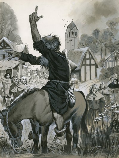 Remete Péter (gouache, papír) alkotó: Angus McBride