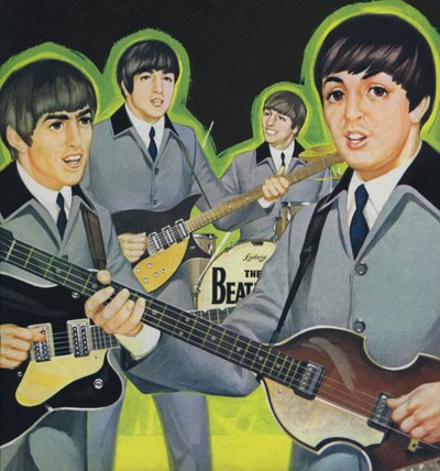The Beatles (színes litográfia) alkotó: Angus McBride