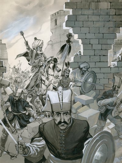 Konstantinápoly eleste alkotó: Angus McBride