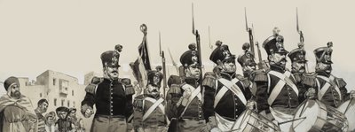A francia idegenlégió (gouache, papír) alkotó: Angus McBride