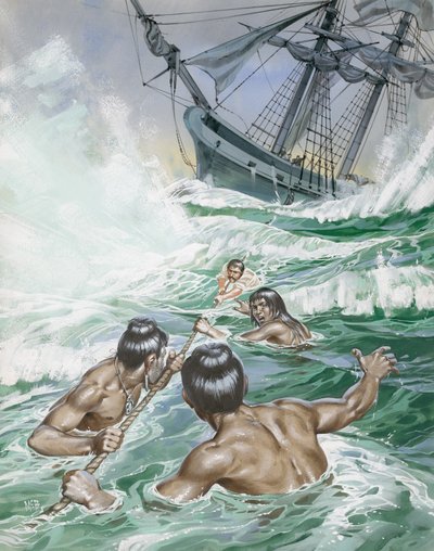 Egy maori nő hősiessége alkotó: Angus McBride