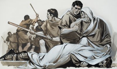 Tiberius Gracchus (gouache, papír) alkotó: Angus McBride
