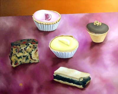 Öt torta, 1988 alkotó: Anna Phillips