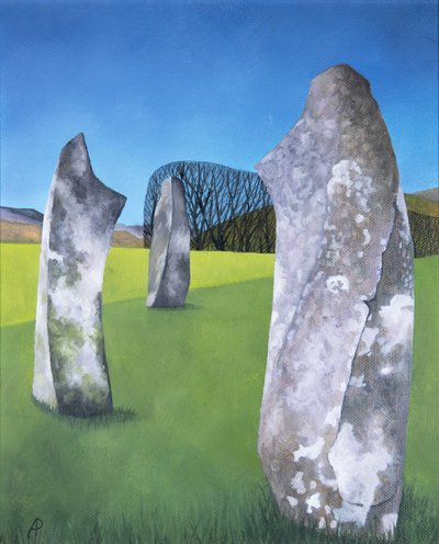 Kilmartin Stones 2, 2018 alkotó: Anna Phillips