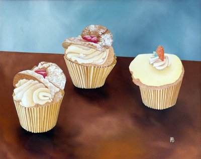 Három torta, 1998 alkotó: Anna Phillips