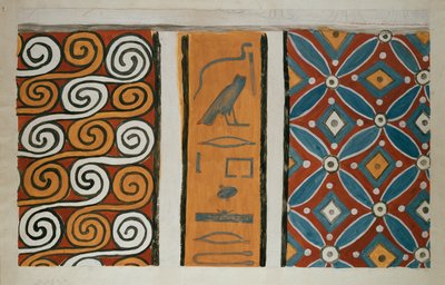 Falfestmény másolata Amenemhet 82. magánsírjából, Théba I, 1, 163-167, XX. alkotó: Anna