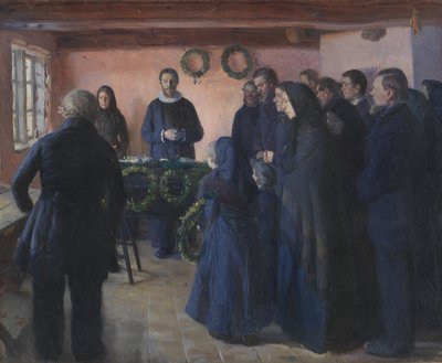 Egy temetés alkotó: Anna Ancher