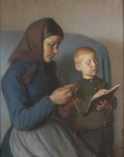 A leckét áttekintik alkotó: Anna Ancher