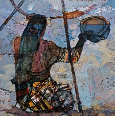 Egy horgász nő alkotó: Anna Contemporary Artist Kostenko