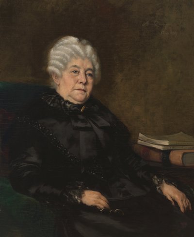 Elizabeth Cady Stanton, 1889. alkotó: Anna Elizabeth Klumpke