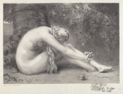 Bűnbánó Éva alkotó: Anna Massey Lea Merritt