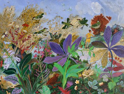 Burning Off, 2014 (akril) alkotó: Anna Pugh