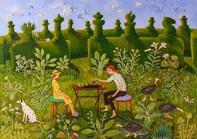 Döntések Döntések, 2020 (akril) alkotó: Anna Pugh