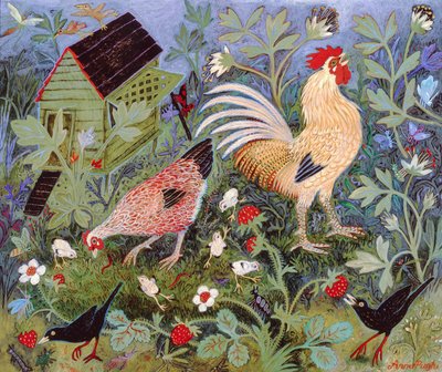Free for All, 2009 (akril) alkotó: Anna Pugh