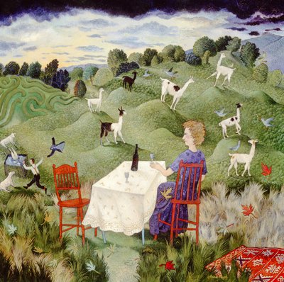 Intervallum, 2002 (akril) alkotó: Anna Pugh