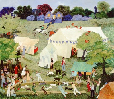 Kipper tojást rak Furrie-re, 2007 (akvarell) alkotó: Anna Pugh