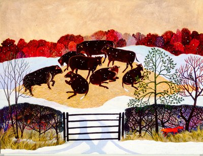 More to Come, 2004 (akril) alkotó: Anna Pugh