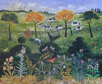 Közel és távol, 2015 (akril) alkotó: Anna Pugh