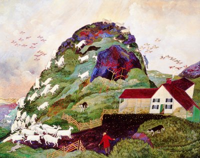 The Gathering, 2010 (akril) alkotó: Anna Pugh