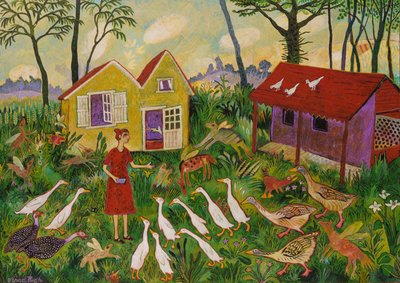 Aztán volt három, 2021 (festmény) alkotó: Anna Pugh
