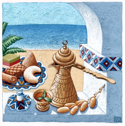 Marokkói finomságok, 2010 (gouache) alkotó: Annalisa Morrocco