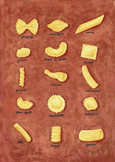 Tészta, 2010 (gouache) alkotó: Annalisa Morrocco