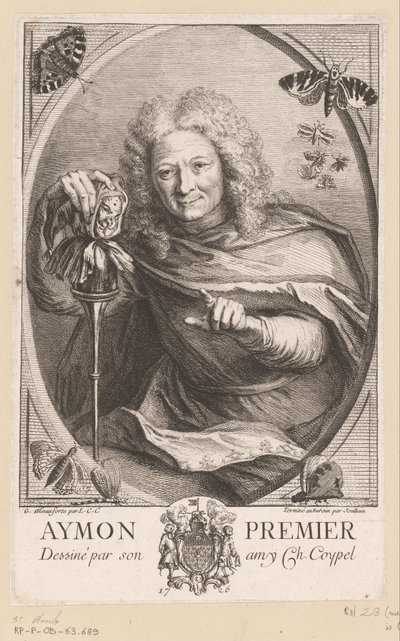 Etienne Isidore Théophile Aymon portréja Aymon Premier (cím az objektumon) alkotó: Anne Claude Philippe Caylus