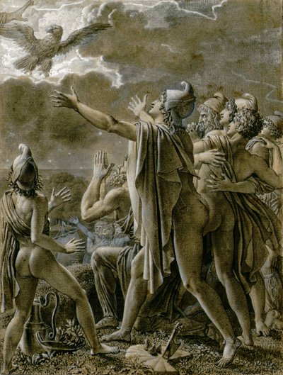 Aeneas és követői Latiumban, 1791-1793. alkotó: Anne-Louis Girodet de Roucy-Trioson