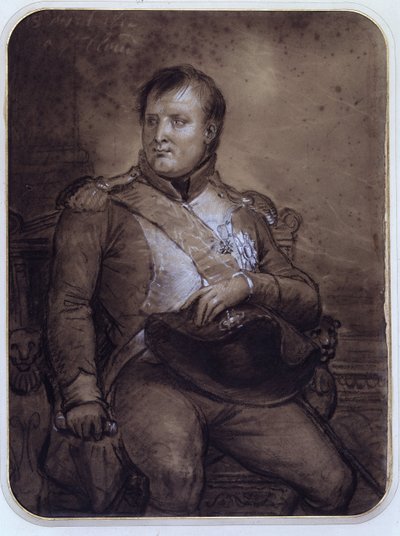 I. Napóleon Saint-Cloudban, 1812 alkotó: Anne-Louis Girodet de Roucy-Trioson