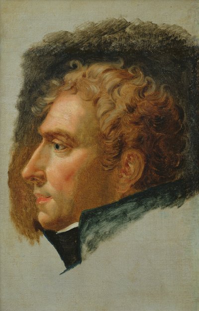 Duroc, a palota főmarsalljának portréja alkotó: Anne Louis Girodet de Roucy Trioson