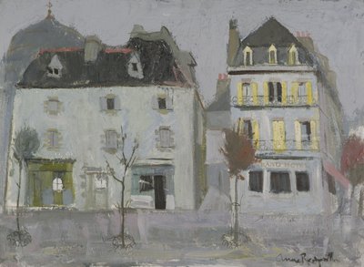 Házak, Concarneau alkotó: Anne Redpath
