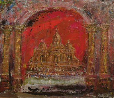 Szent Pál templomában (olaj, vászon) alkotó: Anne Redpath
